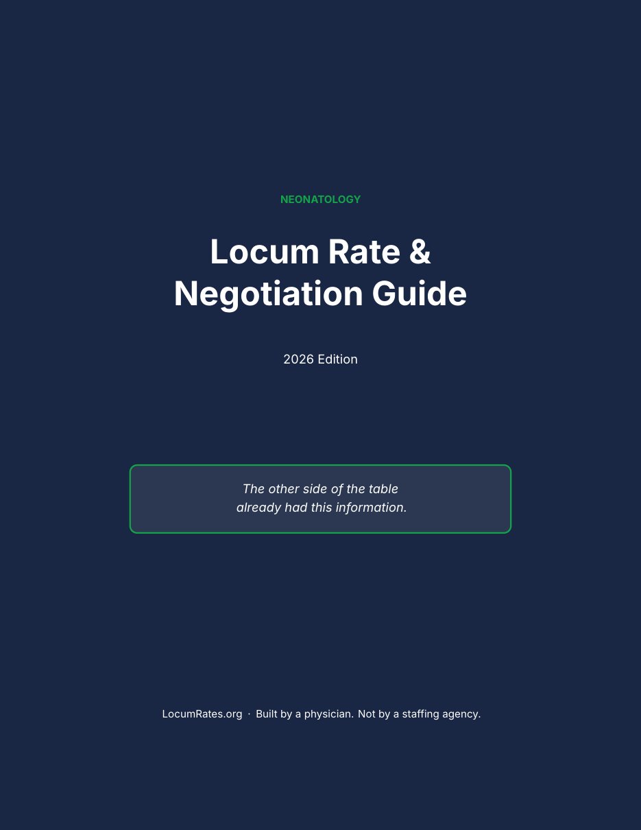 Cover of the Neonatology Rate and Negotiation Toolkit