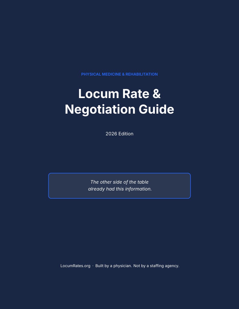 Cover of the Physical Medicine & Rehabilitation Rate and Negotiation Toolkit